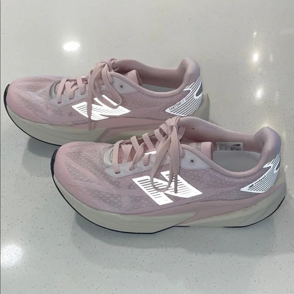 New Balance Women's Pink Athletic Shoes - Picture 5 of 10